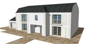 toit toiture Mansart mansard zinc ardoise 4 R1 Moderne Maison Constructeur Architecte 4